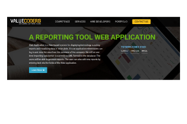 A Reporting Tool Web Application
